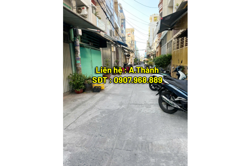 Nhà cho thuê 3m5 x 10m , 1 trệt 1 lửng 1 lầu , Bình Tiên , Phường 7 ,Quận 6